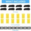 imageVINGLI Pool Cover Reel Set Pool Solar Cover Reel for Inground Swimming Pool Aluminum Solar Swimming Inground Cover Blanket Reel Upgrade 18 FeetClassic