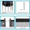 imageVINGLI Pool Fence 4Ft x 12Ft Swimming Pool Fences for Inground PoolPool Fencing Black 4x964x108