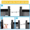 imageVINGLI Pool Fence 4Ft x 12Ft Swimming Pool Fences for Inground PoolPool Fencing Black 4x964x12