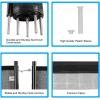 imageVINGLI Pool Fence 4Ft x 12Ft Swimming Pool Fences for Inground PoolPool Fencing Black 4x964x12