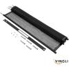 imageVINGLI Pool Fence 4Ft x 12Ft Swimming Pool Fences for Inground PoolPool Fencing Black 4x964x72