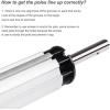 imageVINGLI Pool Reel Set 14 Feet Aluminum Inground Swimming Pool Solar Cover Blanket Reel RollerStandard