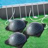 imageVINGLI Solar Pool Heater Above Ground Domed Solar Powered Swimming Pool Heater Contour Pool Heating Coil 1 Pack3 Packs