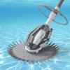 imageVINGLI Pool Vacuum Cleaner Automatic Sweeper Swimming Pool Creepy Crawler Vacuum with 33FT Hoses Navy BlueampampWhiteGrayWhite