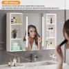 imageVINGLI 36Inch Medicine Cabinet with Lights Lighted Medicine Cabinet with Mirror Bathroom Vanity Mirror with StorageWall Mounted AntiFog Dimmable Light and Color Adjustment59quot D x 36quot W x 24quot H59D x 3599W x 24H