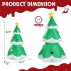 imageVINGLI Lighted Inflatable Christmas Tree Outdoor Decorations with 3 Gift Boxes 77ft Tall Christmas Blow Up Yard Decoration with Secure Stakes Electric Blower Fan for Indoor Outdoor Garden DecorChristmas Tree
