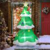 imageVINGLI Lighted Inflatable Christmas Tree Outdoor Decorations with 3 Gift Boxes 77ft Tall Christmas Blow Up Yard Decoration with Secure Stakes Electric Blower Fan for Indoor Outdoor Garden DecorChristmas Tree