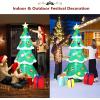 imageVINGLI Lighted Inflatable Christmas Tree Outdoor Decorations with 3 Gift Boxes 77ft Tall Christmas Blow Up Yard Decoration with Secure Stakes Electric Blower Fan for Indoor Outdoor Garden DecorChristmas Tree with Gifts