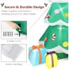 imageVINGLI Lighted Inflatable Christmas Tree Outdoor Decorations with 3 Gift Boxes 77ft Tall Christmas Blow Up Yard Decoration with Secure Stakes Electric Blower Fan for Indoor Outdoor Garden DecorChristmas Tree with Gifts