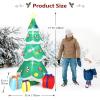imageVINGLI Lighted Inflatable Christmas Tree Outdoor Decorations with 3 Gift Boxes 77ft Tall Christmas Blow Up Yard Decoration with Secure Stakes Electric Blower Fan for Indoor Outdoor Garden DecorChristmas Tree with Gifts