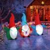 imageVINGLI Lighted Inflatable Christmas Tree Outdoor Decorations with 3 Gift Boxes 77ft Tall Christmas Blow Up Yard Decoration with Secure Stakes Electric Blower Fan for Indoor Outdoor Garden DecorThree Goblins