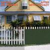 imageVINGLI 4 x 50 Green Privacy Fence ScreenShade Cloth Commercial Grade 190 GSM 90 BlockageHeavy Duty Windscreen Mesh Fence CoverBindings ampamp GrommetsCable Zip Ties Included
