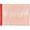 imageVINGLI 4x100 Feet Garden Netting Fence MultiPurpose Patio Safety Snow Fence Lightweight for Dogs Chickens Rabbits Orange 100