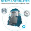 imageVINGLI 67FT Shower Tent Changing Room Tent for Portable Toilet with Mesh Floor and Carrying Bag Lightweight ampamp Sturdy Perfecr for Camping Boat Dressing Outdoor or Indoor