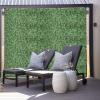 imageVINGLI Artificial Hedges Faux Ivy Leaves Fence Decorative Trellis Privacy Screen Mesh for Outdoor Decor Garden Yard 59quotx119quot