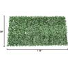 imageVINGLI Artificial Hedges Faux Ivy Leaves Fence Decorative Trellis Privacy Screen Mesh for Outdoor Decor Garden Yard 59quotx119quot