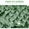 imageVINGLI Artificial Hedges Faux Ivy Leaves Fence Decorative Trellis Privacy Screen Mesh for Outdoor Decor Garden Yard 59x94quot