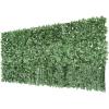 imageVINGLI Artificial Hedges Faux Ivy Leaves Fence Decorative Trellis Privacy Screen Mesh for Outdoor Decor Garden Yard 59x94quot