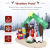 imageVINGLI Lighted Inflatable Christmas Decoration 7FT Nativity