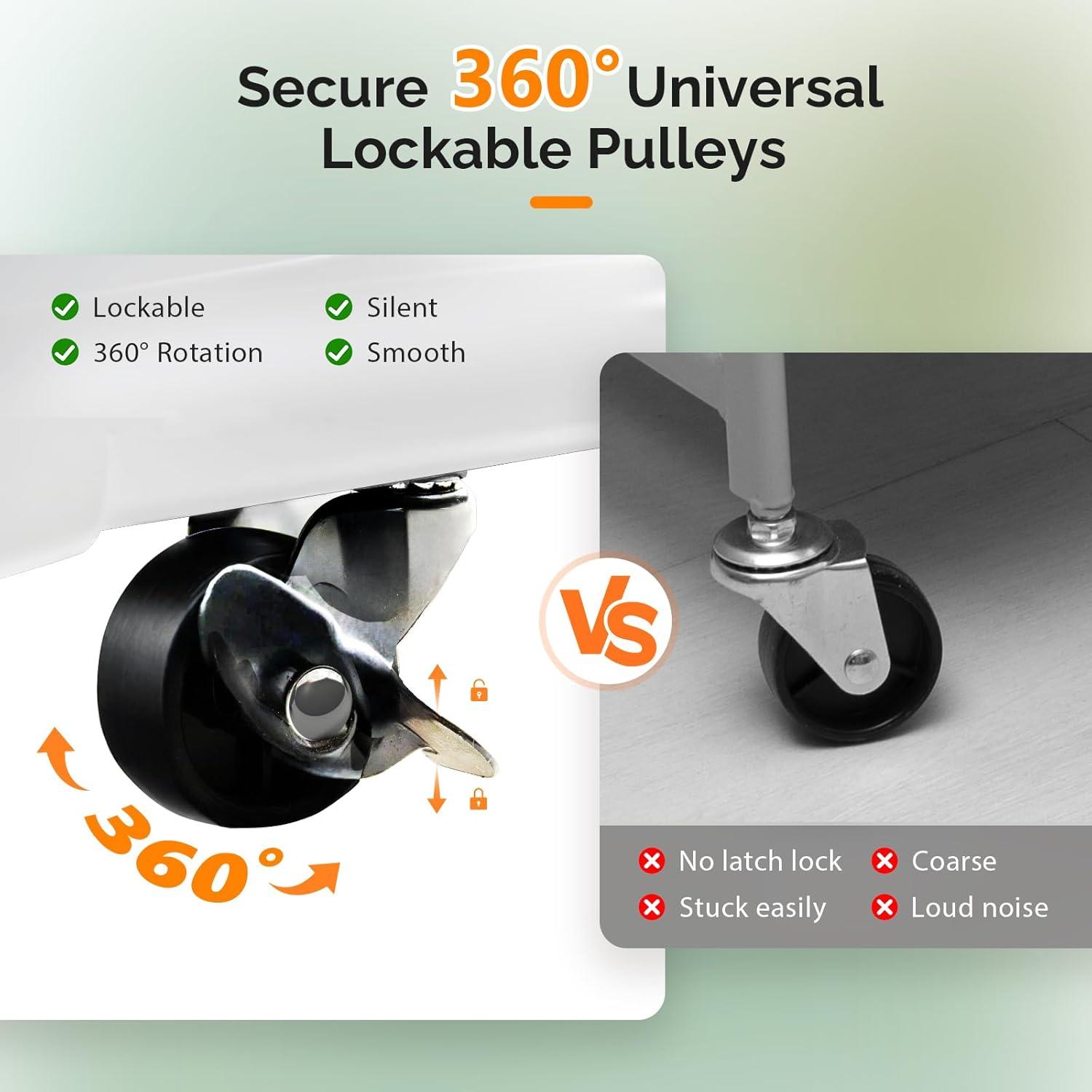 imageVINGLI Daybed with Trundle Bed Twin Metal Trundle Day Bed Frame with Pop Up TrundleSofa Platform Bed with LED Lights and Charging StationPull Out Bed with Sturdy Steel Slats Support WhiteWhite