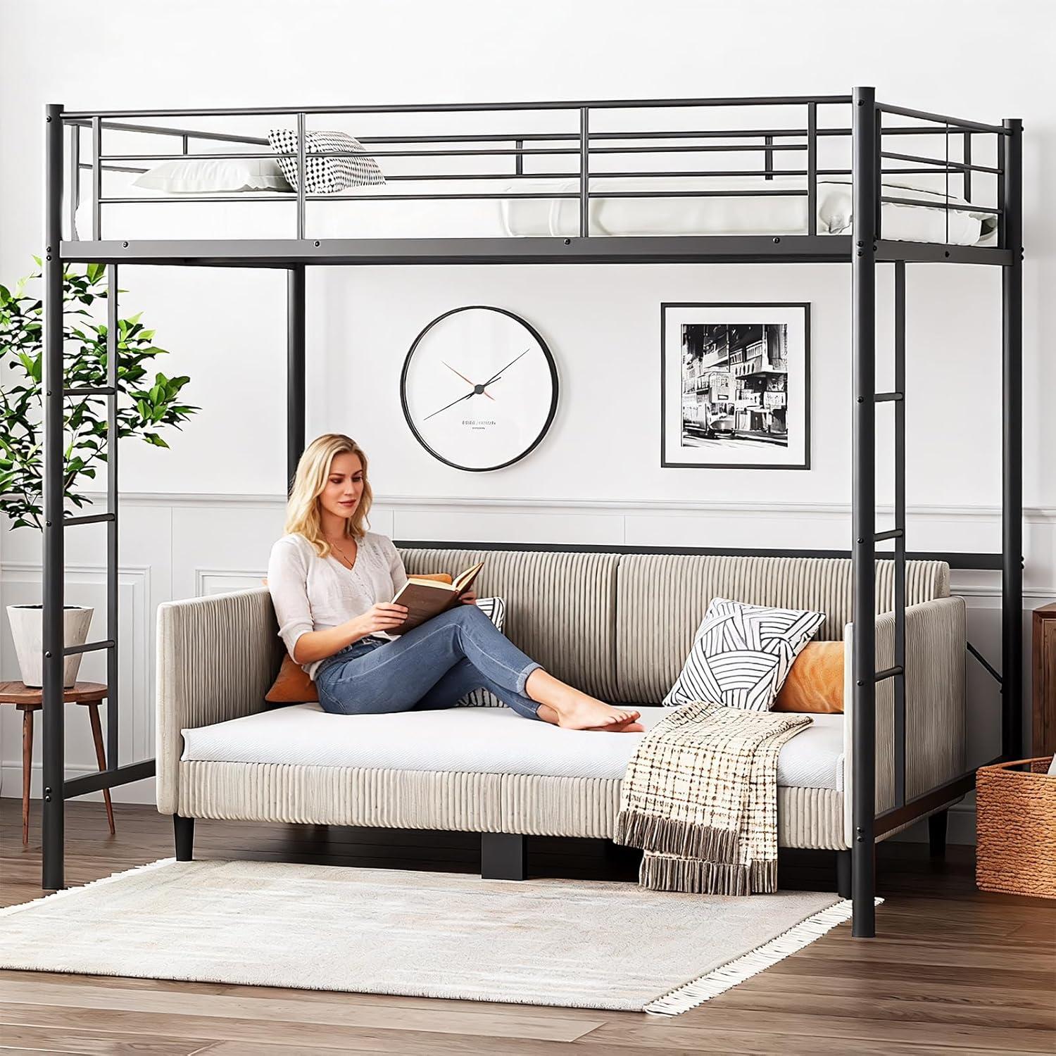 imageVINGLI Twin Size Daybed with 2 Storage Drawers and Pockets Chenille Fabric with Diamond Buttons Upholstered Comfy Sleeper Couch Sofa Bed for Living Room Movie Room Bedroom GrayCorduroy Beige White