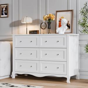image:imageVINGLI VNGLI Mirrored Dresser 5 Drawers Modern Chest Mirrored Chest of Drawers Glass Dresser for Bedroom Dressing Room Living Room SilverWhite