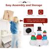 image:imageVINGLI 6FT Inflatable Christmas Decoration Three Snowman Family Inflatable Around Campire Blow up Gaint Frosty Snowman Xsmas Decoration with LED Light for Yard Garden Lawn Winter Holiday