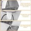 image:imageVINGLI 68FT Shower Tent Large Instant Pop Up Shelter with Mesh Floor amp Carrying Bag Privacy Changing Room Tent for Toilet Camping Dressing Lightweight amp Sturdy Easy Set UpBlack