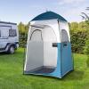 image:imageVINGLI 68FT Shower Tent Large Instant Pop Up Shelter with Mesh Floor amp Carrying Bag Privacy Changing Room Tent for Toilet Camping Dressing Lightweight amp Sturdy Easy Set UpBlue