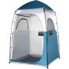 image:imageVINGLI 68FT Shower Tent Large Instant Pop Up Shelter with Mesh Floor amp Carrying Bag Privacy Changing Room Tent for Toilet Camping Dressing Lightweight amp Sturdy Easy Set UpBlue