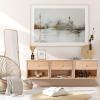 image:imageVINGLI Unfinished Natural Solid Wood Floating Nightstand for Bedroom Small Nightstand with DrawerShelf Farmhouse Night Stand WallMounted NightstandBedside Table for Small Space Color DIYNatural Rubber Wood
