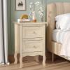 image:imageVINGLI Unfinished Natural Solid Wood Floating Nightstand for Bedroom Small Nightstand with DrawerShelf Farmhouse Night Stand WallMounted NightstandBedside Table for Small Space Color DIYNatural Rubber Wood