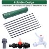 image:imageVINGLI 132 Gallon Collapsible Rain Barrel Portable Water Storage Tank Rainwater Collection System Downspout Water Catcher Container with Filter Spigot Overflow Kit