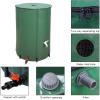 image:imageVINGLI 132 Gallon Collapsible Rain Barrel Portable Water Storage Tank Rainwater Collection System Downspout Water Catcher Container with Filter Spigot Overflow Kit