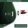 image:imageVINGLI New 50 Gallon Collapsible Rain Barrel with Volume Scale Mark Portable Water Storage Container Rain Catcher Barrel Rainwater Collection System Downspout with Filter Spigot Overflow Kit