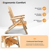 image:imageVINGLI Solid Wood Adirondack Chair Outdoor Patio Furniture Fire Pit Chairs Heavy Duty Backyard Seating Armchair Deck Garden Lawn Light Carbonized 1 PCLight Carbonized