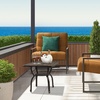 image:imageVINGLI 22 Cast Aluminum Outdoor Side Table All Weather Patio Side Table Outdoor End Table for Patio Porch Deck Garden SquareBronze