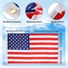 image:imageVINGLI 25FT Heavy Duty Flag Pole Kit for Outside Extra Thick 15mm Aluminum Flagpole w 3x5 USA Flag RustResidential amp Commercial Flag Poles Set for Yard and Garden InGround Display BlackBlack