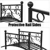 image:imageVINGLI 34ft Metal Garden Bridge 330lbs Capacity Garden Bridges for Outdoors with AntiRust Coated Finish Easy Assembly Outdoor Decor Bridge for Garden Landscape Backyard Stream Pond