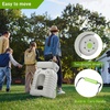 image:imageVINGLI 45L Upgraded Portable Sink Rolling Hand Wash Basin Stand with Towel Holder amp Soap Dispenser amp Wheels Perfect for GardenCampingOutdoor EventsGatheringsWorksiteRVIndoor