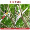 image:imageVINGLI 4in1 Telescopic Tree Trimmer Extendable Pole Pruner with Adjustable Handle Safety Lock amp Removable Saw Blade Branch Cutter Fruit Picker Cutting Diameter Up to 12 Inch 5998FT5998FT