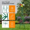 image:imageVINGLI 62FT Ornamental Windmill for Outdoor Metal Wind Mill with MultiFunction Design HeavyDuty Weather Vane for Garden Lawn Yard Decoration Red with Display ShelfGreen