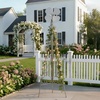 image:imageVINGLI 62FT Ornamental Windmill for Outdoor Metal Wind Mill with MultiFunction Design HeavyDuty Weather Vane for Garden Lawn Yard Decoration Red with Display ShelfGray