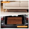 image:imageVINGLI 70 Inch Folding Picnic Tables with Benches Set WeatherResistant Wooden Beer Garden Table Bench 3Piece Portable Fold Up Camping BBQ TableWalnut ColorWalnut Color