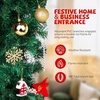 image:imageVINGLI 8FT Christmas Archway Lighted Holiday Arch Decor with 350 LED Lights amp 1650 Branch Tips Flat Top PVC Arch for Outdoor Garden Arch Party Wedding amp Holiday DecorGreenFlattop