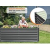 image:imageVINGLI Galvanized Raised Garden Beds Outdoor 6x3x2 Ft 8x4x2 Ft Lager Metal Planter Raised Beds for Planting Vegetables Flowers Herb 6  3  2Square632square