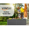 image:imageVINGLI Galvanized Raised Garden Beds Outdoor 6x3x2 Ft 8x4x2 Ft Lager Metal Planter Raised Beds for Planting Vegetables Flowers Herb 6  3  2Square632square