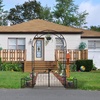 image:imageVINGLI Garden Arbor Arch with Gate and Planter Box Wedding Arch Archway for Ceremony Party Trellis for Plant Climbing Christmas Decorations Pergola for Backyard Lawn Patio YardArbor with Gate and Planter Box