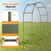 image:imageVINGLI Garden Arch Trellis 76ft Arch Trellis for Climbing Plants Metal Garden Arbor with Flat Base Design for Outdoor amp Indoor Lawn Wooden Floor Concrete HeartShaped Olive GreenHeartshaped  Olive Green