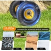 image:imageVINGLI Heavy Duty 800 LBS Mesh Steel Garden Cart Detachable Utility Wheelbarrow Yard and Garden Wagon Cart with Removable Sides and 10 Inch Wheels GreenGreen  Garden Cart